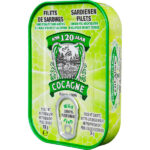 filetes sardinha de lado